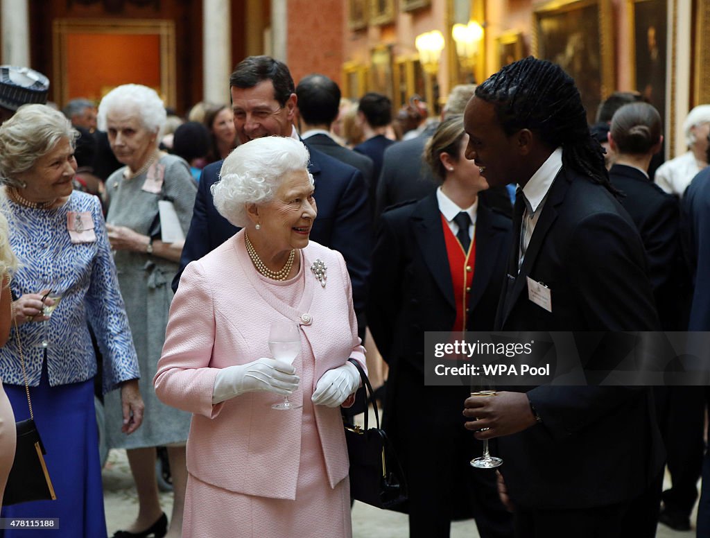 The Queen Hosts Reception To Present The Queen's Young Leaders Awards