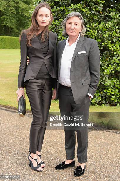 Leon Max attends The Ralph Lauren & Vogue Wimbledon Summer Cocktail Party hosted by Alexandra Shulman and Boris Becker at The Orangery at Kensington...