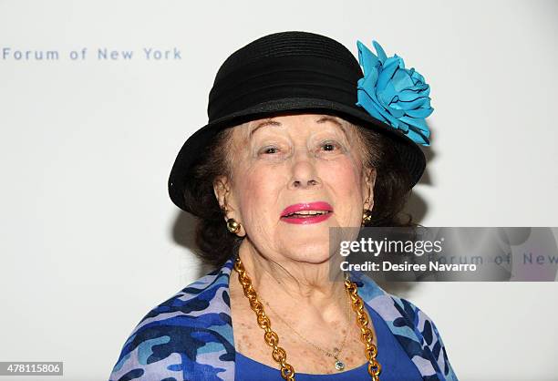 Lucy Jarvis attends the 5th Annual Elly Awards Luncheon at The Plaza Hotel on June 22, 2015 in New York City.