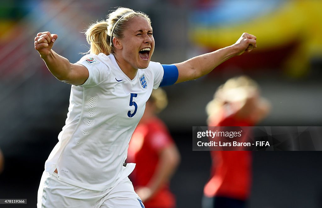 Norway v England: Round of 16 - FIFA Women's World Cup 2015