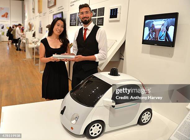 Yoo Jung Ann Winner of the Transport Design of the Year Award during the Designs of the Year Awards held at the Design Museum on June 22, 2015 in...