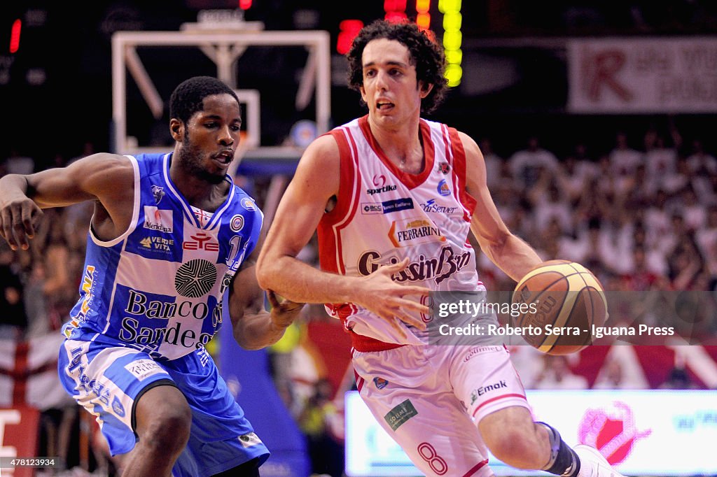 Grissin Bon Reggio Emilia v Banco di Sardegna Sassari - Serie A Playoff Final Game 5