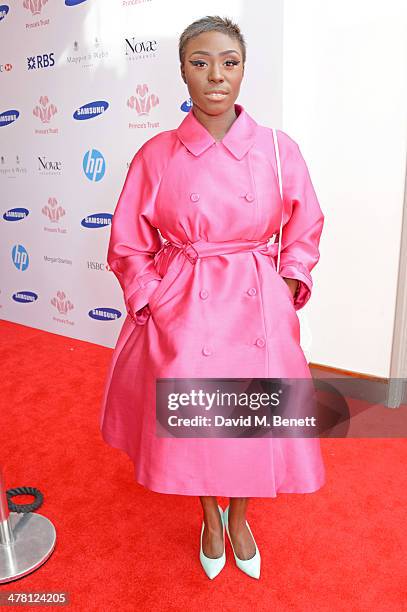 Laura Mvula attends The Prince's Trust & Samsung Celebrate Success Awards at Odeon Leicester Square on March 12, 2014 in London, England.