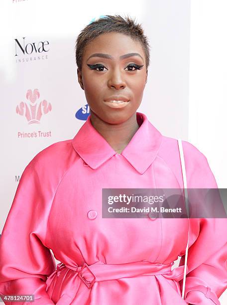 Laura Mvula attends The Prince's Trust & Samsung Celebrate Success Awards at Odeon Leicester Square on March 12, 2014 in London, England.