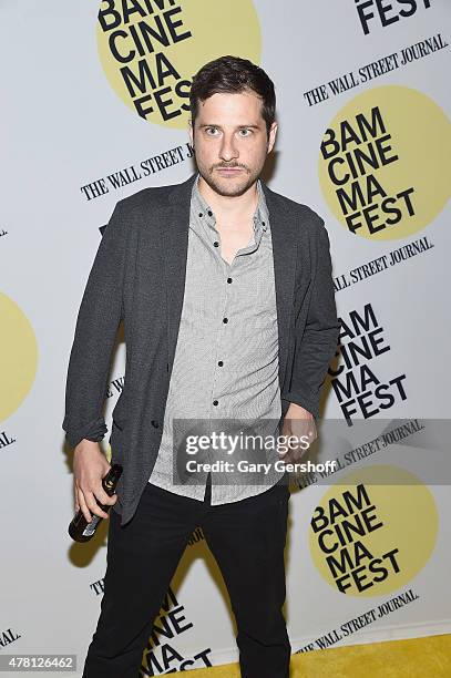 Actor Kentucker Audley attends "Queen Of Earth" premiere during BAMcinemaFest 2015 at BAM Peter Jay Sharp Building on June 22, 2015 in New York City.