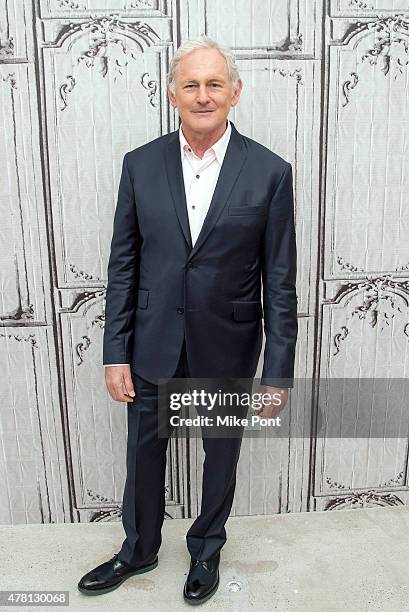 Actor Victor Garber attends the AOL Build Speaker Series at AOL Studios In New York on June 22, 2015 in New York City.