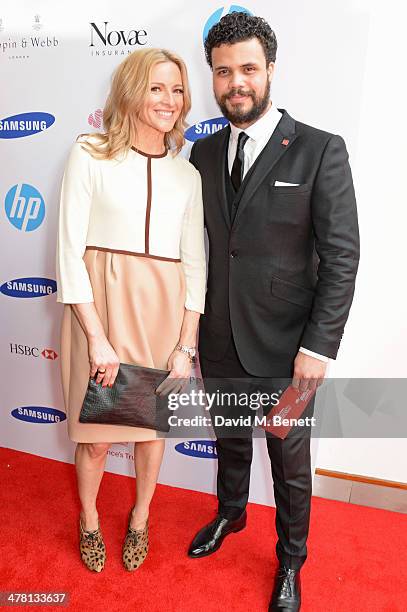Gabby Logan and Howard Charles attend The Prince's Trust & Samsung Celebrate Success Awards at Odeon Leicester Square on March 12, 2014 in London,...