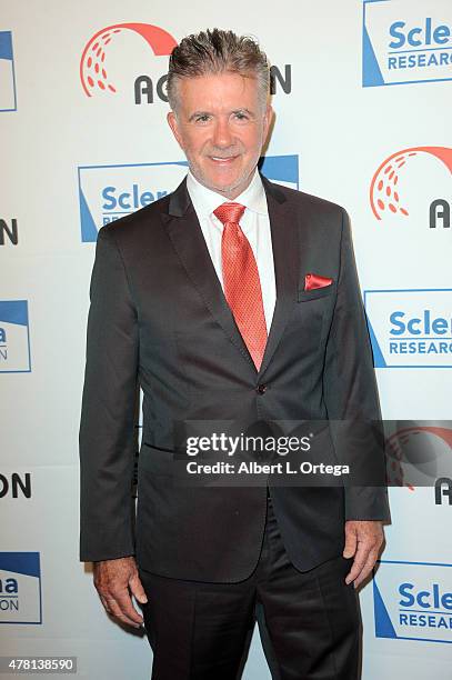 Actor Alan Thicke arrives for "Cool Comedy - Hot Cuisine" To Benefit The Scleroderma Research Foundation held at the Beverly Wilshire Four Seasons...