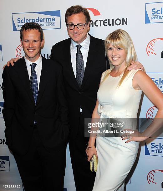 Actors Scott Weinger, Bob Saget and Jodie Sweetin arrive for "Cool Comedy - Hot Cuisine" To Benefit The Scleroderma Research Foundation held at the...