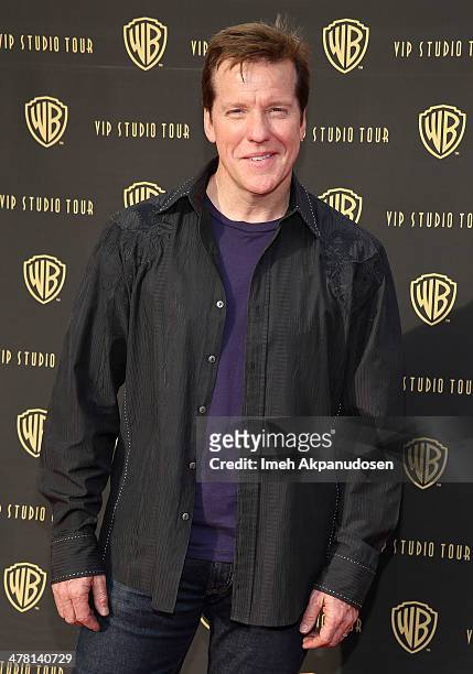 Comedian Jeff Dunham attends the Warner Bros. VIP Tour 'Meet The Family' Speaker Series at Warner Bros. Tour Center on March 11, 2014 in Burbank,...