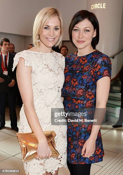 Jenni Falconer and Emma Willis attend The Prince's Trust & Samsung Celebrate Success Awards at Odeon Leicester Square on March 12, 2014 in London,...