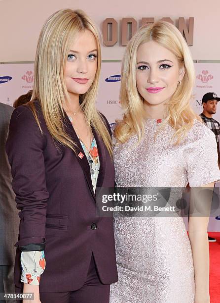 Laura Whitmore and Pixie Lott attend The Prince's Trust & Samsung Celebrate Success Awards at Odeon Leicester Square on March 12, 2014 in London,...