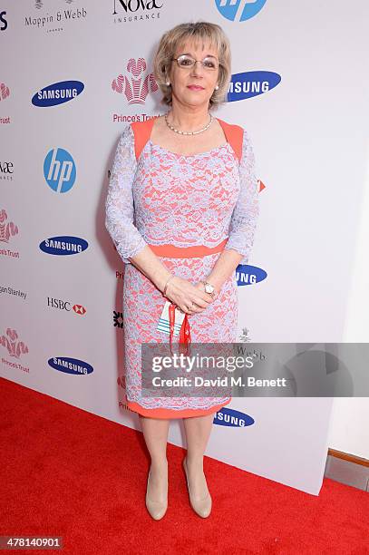 Martina Milburn, chief executive of The Prince's Trust, attends The Prince's Trust & Samsung Celebrate Success Awards at Odeon Leicester Square on...