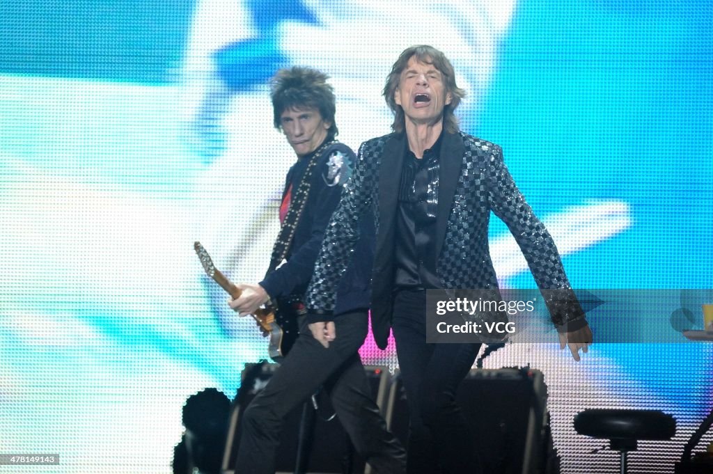 The Rolling Stones Perform In Shanghai