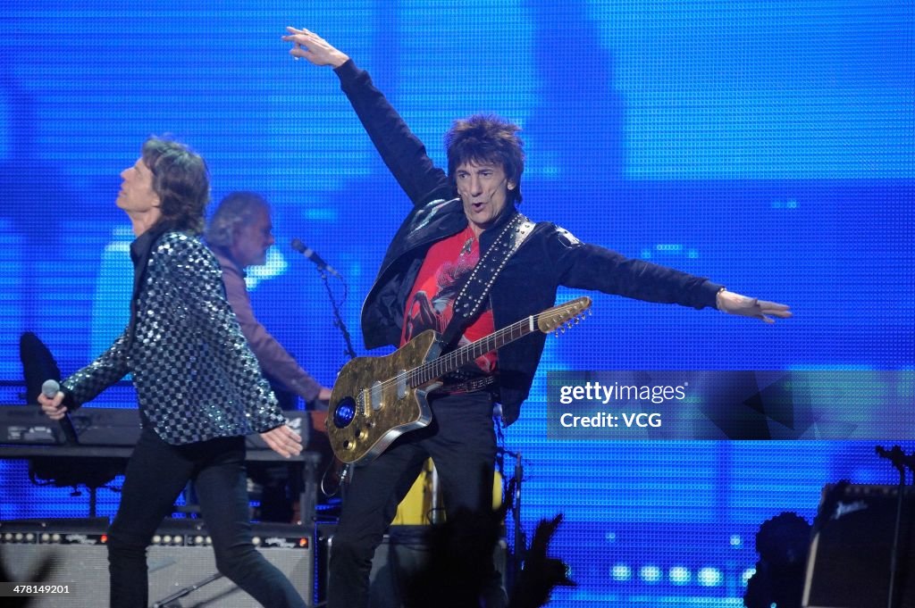 The Rolling Stones Perform In Shanghai