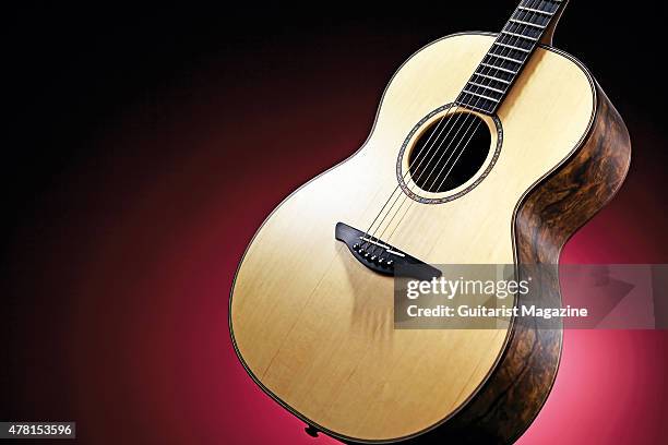 An Avalon Ard Ri A3-335FC acoustic guitar, taken on November 11, 2014.