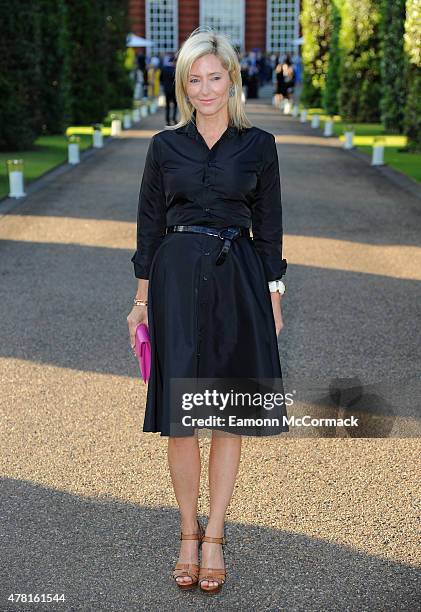 Princess Marie Chantal of Greece attends the Vogue and Ralph Lauren Wimbledon party at The Orangery on June 22, 2015 in London, England.