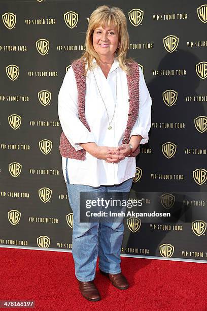 Cassandra Salapatas-Metz attends the Warner Bros. VIP Tour 'Meet The Family' Speaker Series at Warner Bros. Tour Center on March 11, 2014 in Burbank,...