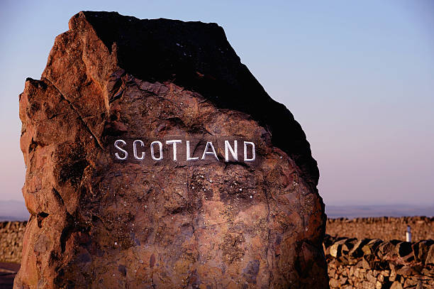 GBR: Welcome To Scotland Sign