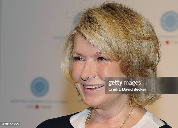 Martha Stewart attends a book signing for her book "Martha Stewart's Cakes" at Macy's on March 12, 2014 in Las Vegas, Nevada.