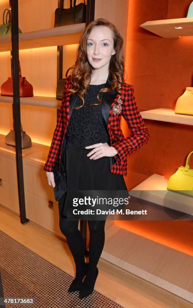 Olivia Grant attends the Moynat London boutique opening on March 12, 2014 in London, England.