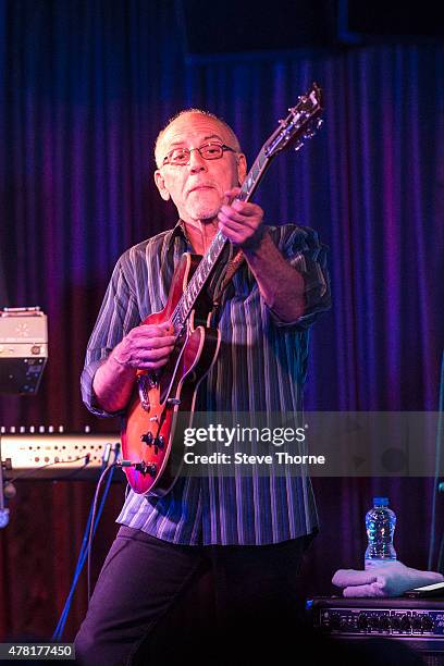 Larry Carlton performs at Glee Club on June 16, 2015 in Birmingham, United Kingdom