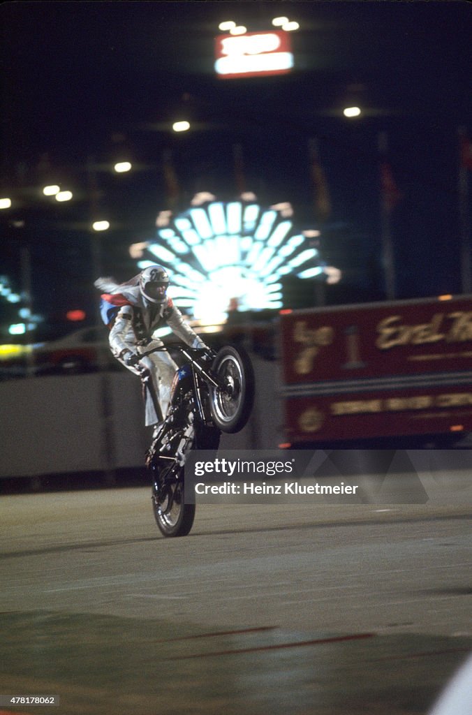 Evel Knievel Trading Card – 2009 Capii & Rosetti UK Issue, Motorcycle Daredevil, Scarce