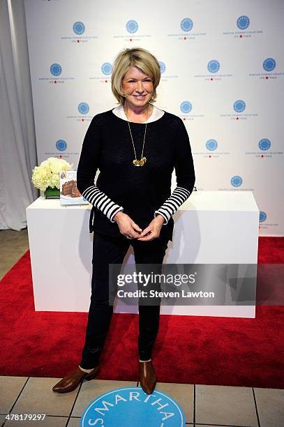 Martha Stewart attends a book signing for her new book 'Martha Stewart's Cakes' at Macy's on March 12, 2014 in Las Vegas, Nevada.