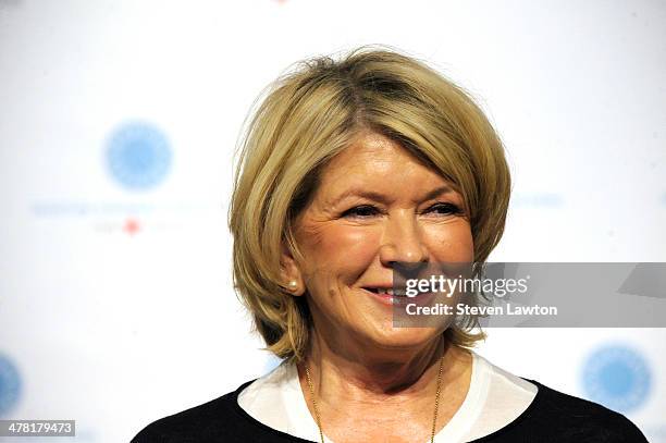 Martha Stewart attends a book signing for her new book 'Martha Stewart's Cakes' at Macy's on March 12, 2014 in Las Vegas, Nevada.