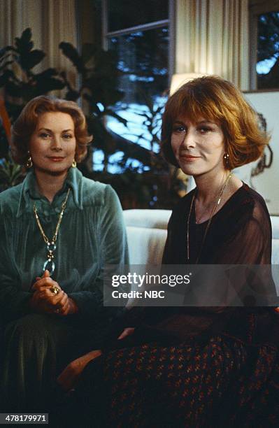 Once Upon a Time... Is Now the Story of Princess Grace" -- Pictured: Princess Grace Kelly of Monaco, host Lee Grant --