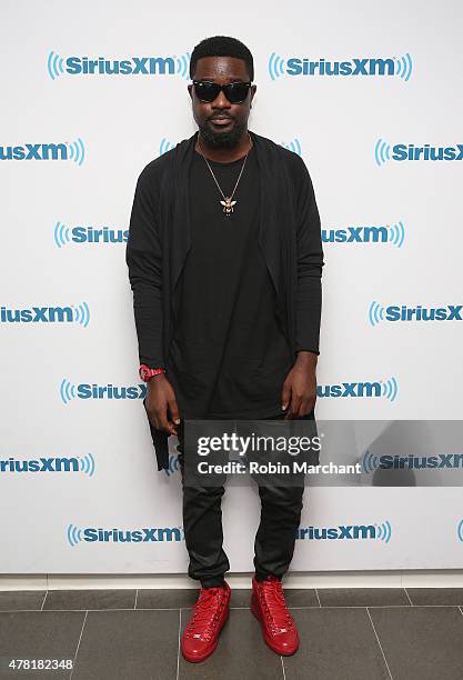 Sarkodie visits at SiriusXM Studios on June 23, 2015 in New York City.