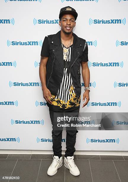 Carlos 'Los' Coleman visits at SiriusXM Studios on June 23, 2015 in New York City.