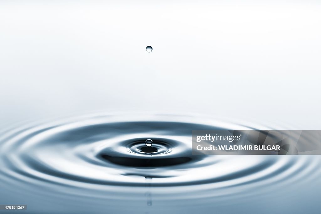 Water drop impact