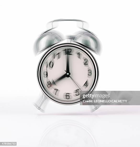alarm clock, artwork - checking the time stock illustrations