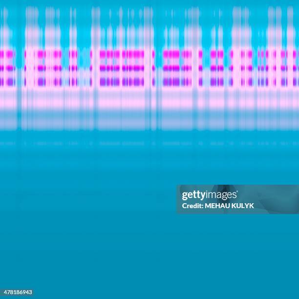 dna sequence, artwork - sequencing stock illustrations