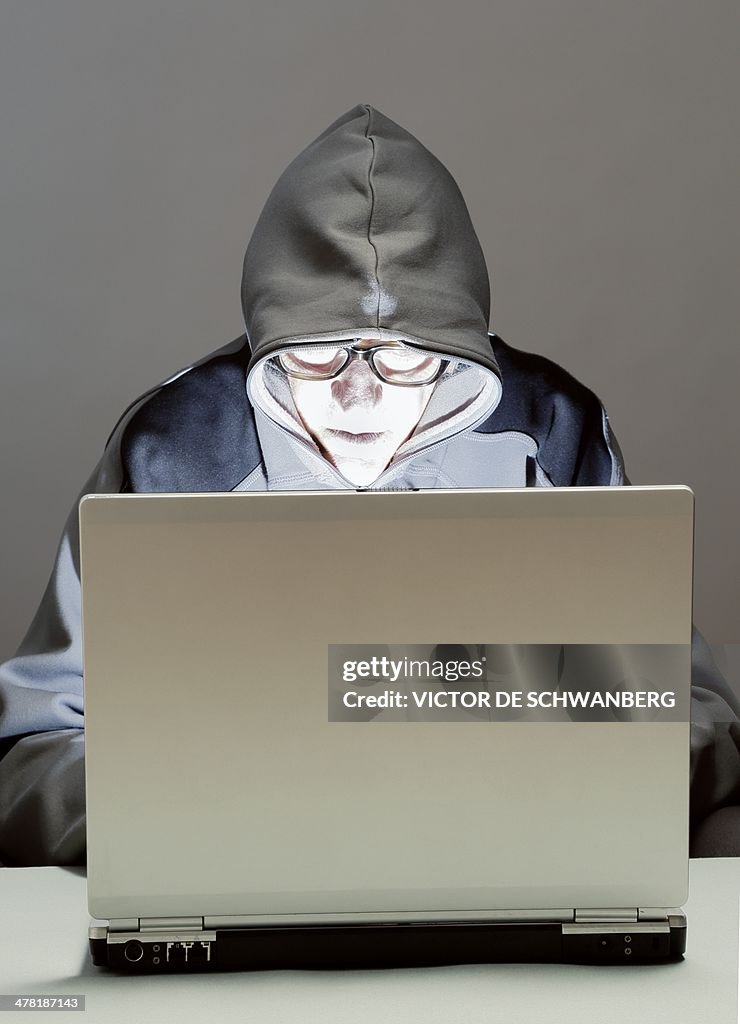 Cyber crime, conceptual image
