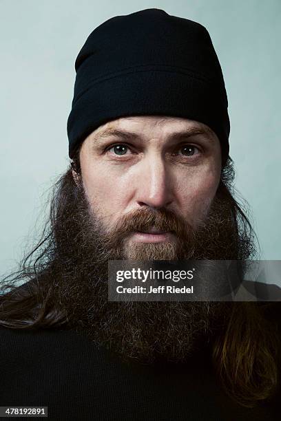 Reality television personalities from Duck Dynasty, Jase Robertson is photographed for GQ Magazine on October 24, 2013 in West Monroe, Louisiana.