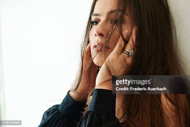 Actress Sophie Winkelman, also referred to as the Lady Frederick Windsor, is photographed for Self Assignment on May 11, 2015 in Los Angeles,...