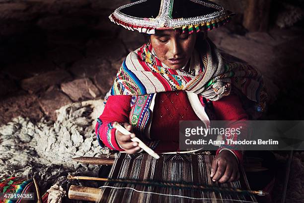 Portrait of a peruvian artisan