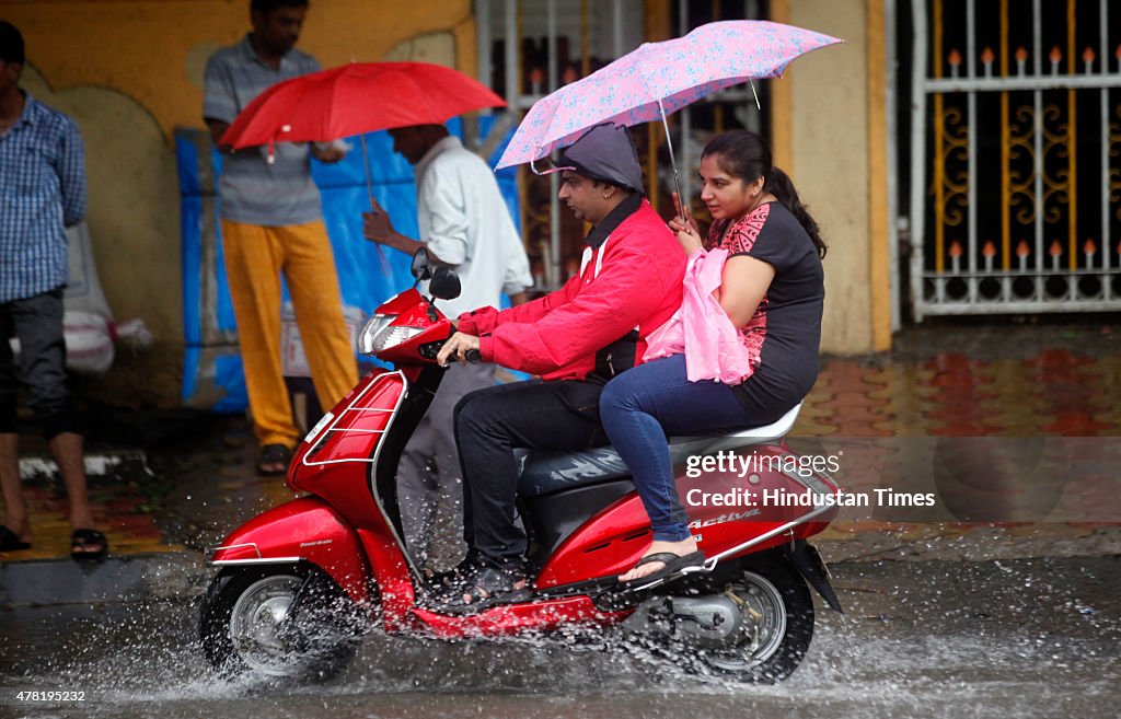 Heavy Rains Disrupts Daily Life In Mumbai