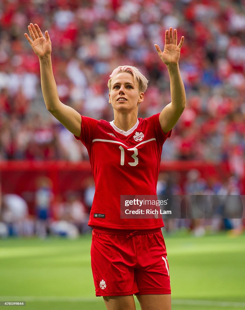 Switzerland v Canada Round of 16 - FIFA Women's World Cup 2015