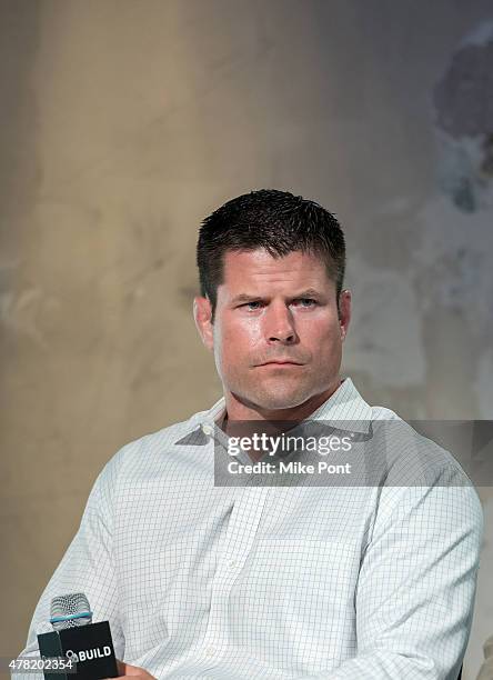 Brian Stann attends the AOL Build Speaker Series at AOL Studios In New York on June 23, 2015 in New York City.