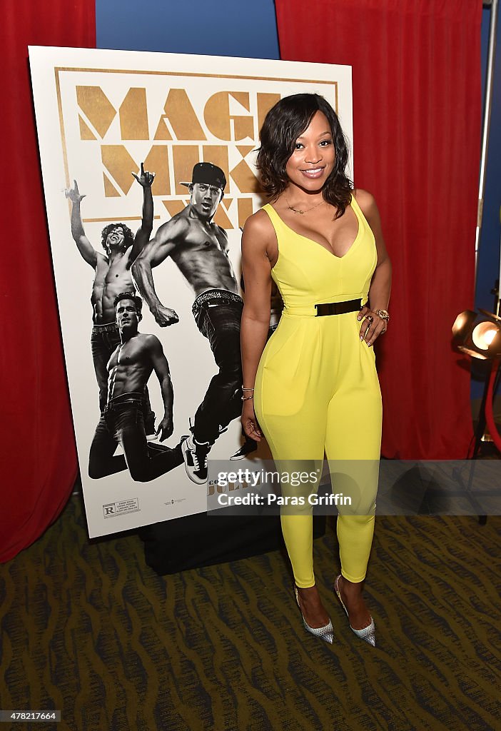 Magic Mike XXL Jada Pinkett-Smith Screening in Atlanta