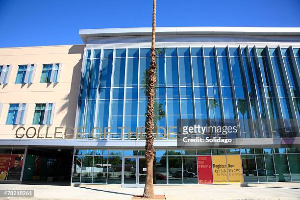 new college of the desert indio campus - indio california stock pictures, royalty-free photos & images