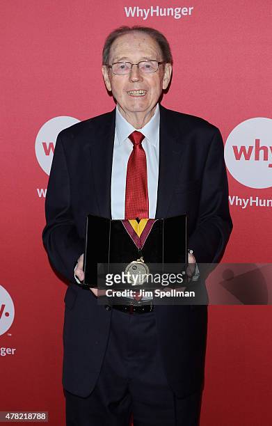 Talk radio host Bill Ayres attends the 2015 WhyHunger Chapin Awards Gala at The Lighthouse at Chelsea Piers on June 23, 2015 in New York City.