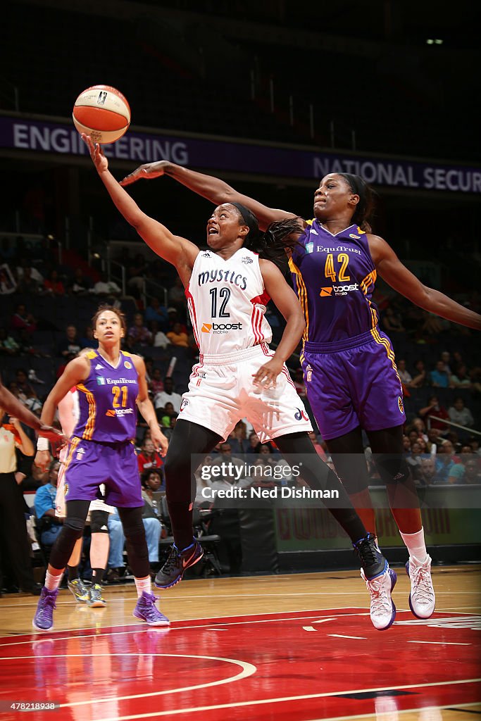 Los Angeles Sparks v Washington Mystics