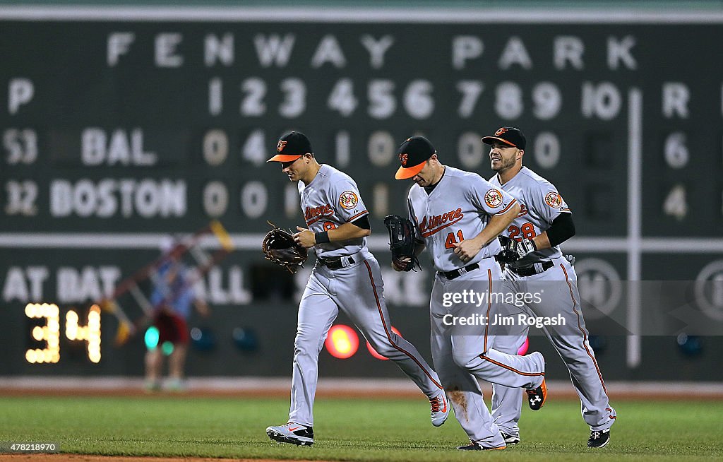 Baltimore Orioles v Boston Red Sox