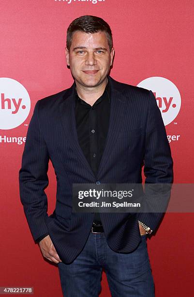 Tom Murro attends the 2015 WhyHunger Chapin Awards Gala at The Lighthouse at Chelsea Piers on June 23, 2015 in New York City.