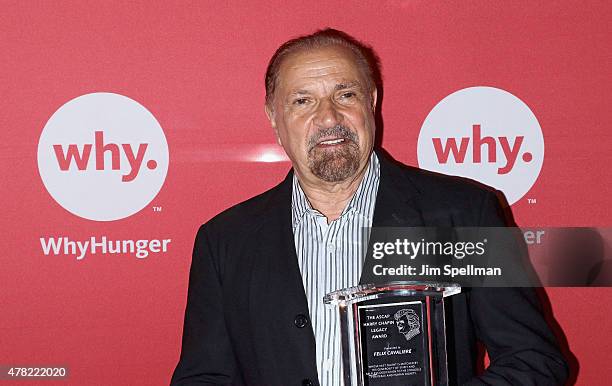 Singer Felix Cavaliere attends the 2015 WhyHunger Chapin Awards Gala at The Lighthouse at Chelsea Piers on June 23, 2015 in New York City.