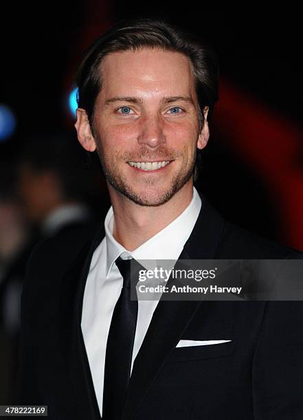 Nominee Troy Baker attends the 2014 British Academy Games Awards at Tobacco Dock on March 12, 2014 in London, England.